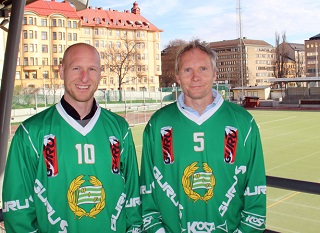 Стефан Эрикссон и Йоран Розендаль (Фото hammarbybandy. se)