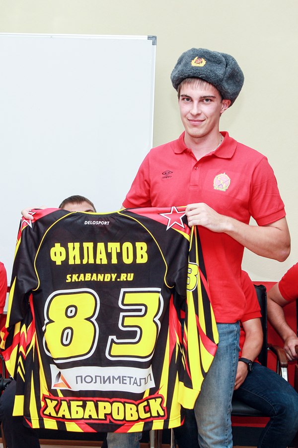 Защитник Сергей Филатов пока не заявлен за хабаровский клуб (Фото skabandy.ru)