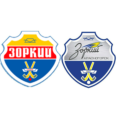 Прежний и новый логотип ХК "Зоркий".