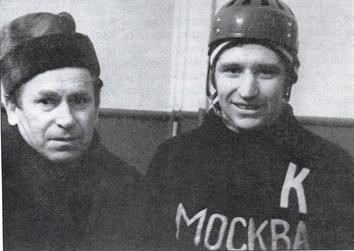6 марта 1970. Ульяновск. Валерий Маслов и Василий Дмитриевич Трофимов 