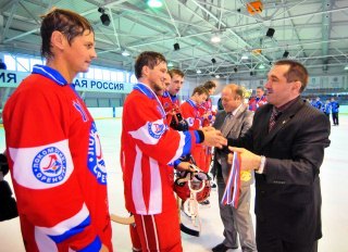Мини-хоккей 2011. Оренбург, награждение победителей