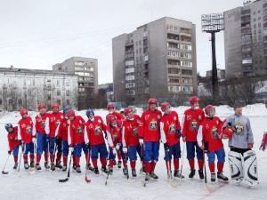 Март 2012 г. Команда «Боровичи» на Празднике Севера в Мурманске. Фото с сайта http://hcborovichi.ru